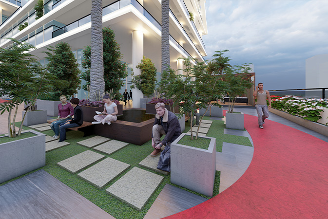 Sitting area